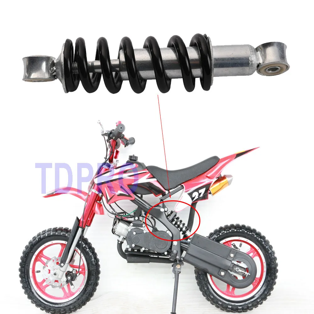 TDPRO 8x190mm''6 Inch Rear Suspension Spring Shock Motorcycle Pit Bike Buggy Mini Quad acessórios para moto