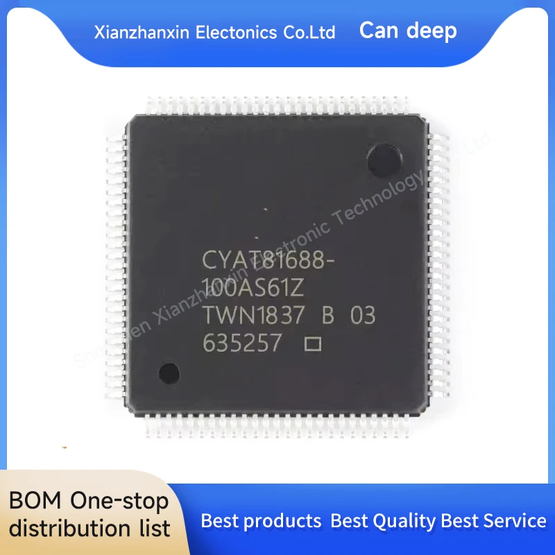 

1PCS/LOT CYAT81688-100AS61Z CYAT81688 QFP100 Microcontroller chips in stock