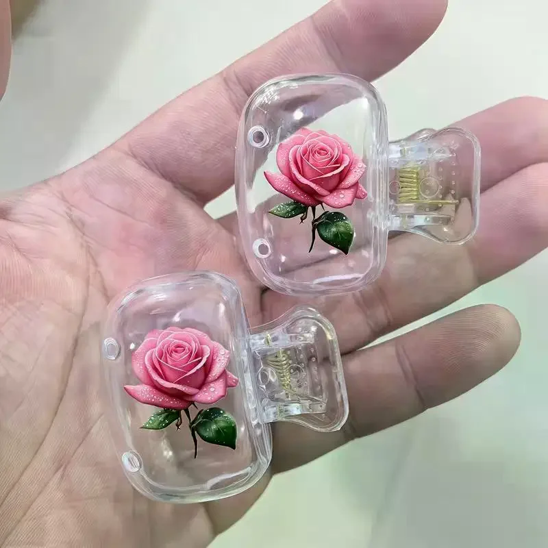 2Pcs Cute Design Toothbrush Holder, Pattern, Protects Toothbrush Head, Features Dual Holes For Drainage And Ventilation