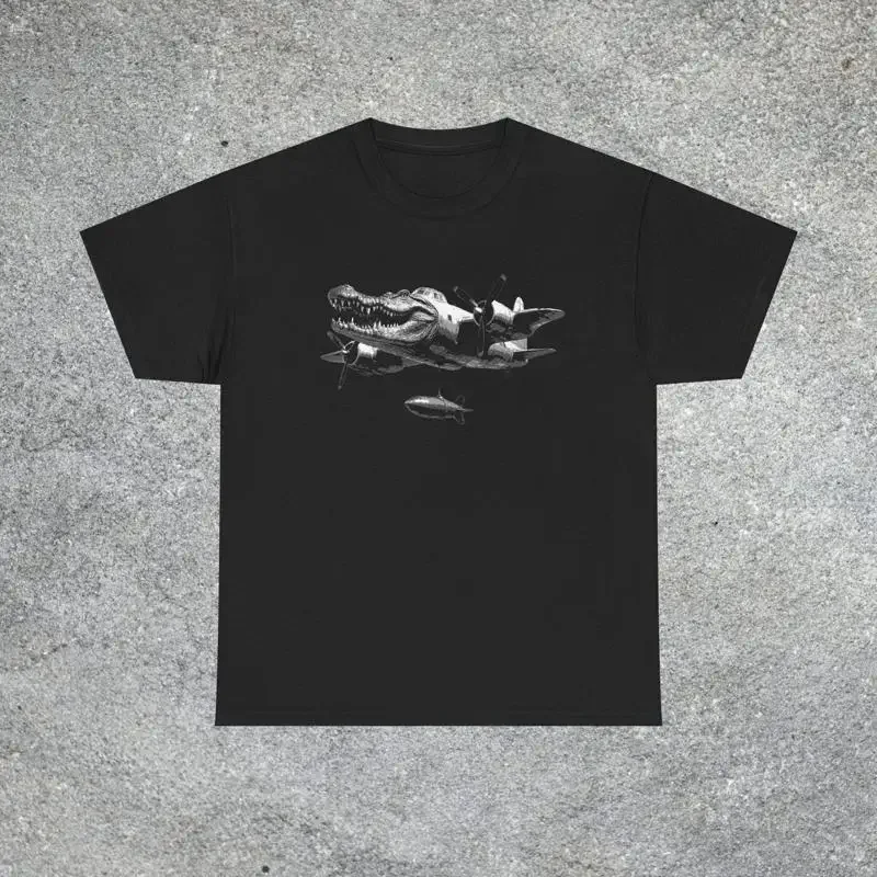 ardino Crocodilo T shirt Italian BrainroT Dank Memes Unhinged Clothes Weird