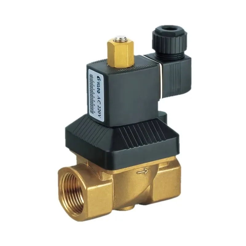 

KL523 5Mpa 180°C High Pressure Solenoid Valve 24V DC Brass Compact