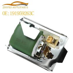 191959263C 30919770 A/C Heater Blower Motor Resistor Car Fit For VW Golf Mk2 Jetta II Sedan