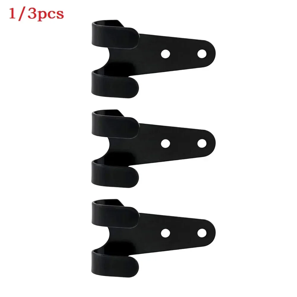 Convenient Airbrush Holder Airbrush Hook 1/3PCS Air Compressor Attaches Black Color Bracket Accessory Hook Metal