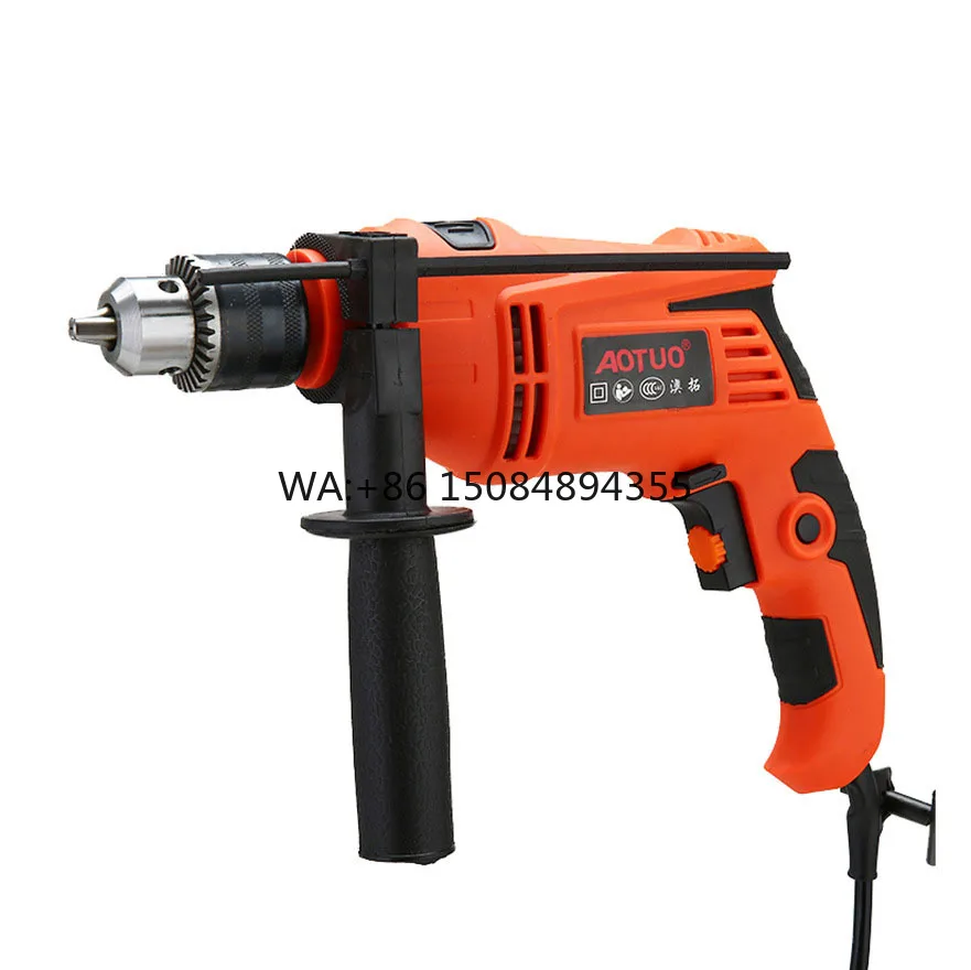 1380W High Power Industrial Professional Pistol Type Percussion Drill Set Multifunctional Hand Drills Kits With Impact — купить у AliExpress WW