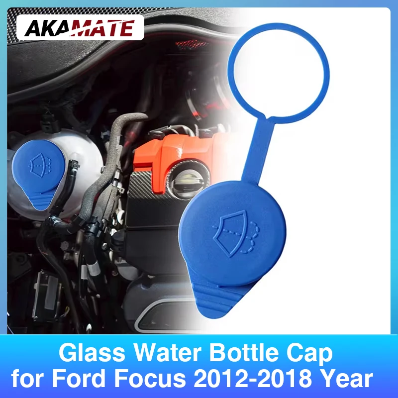 Water Bottle Cap for Ford Focus 2012-2018 Year Glass Water Filler Jug Plastic Cover Moisture Rust Prevention Reservoir Tank Lid