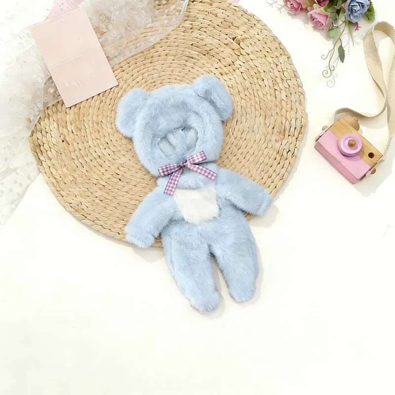20 cm Baby Puppen Kleidung für DIY Spielzeug Puppe Zubehör Geeignet Für 8 zoll Puppe Pullover Overall Reborn Puppe Kleidung zubehör – Detail 34