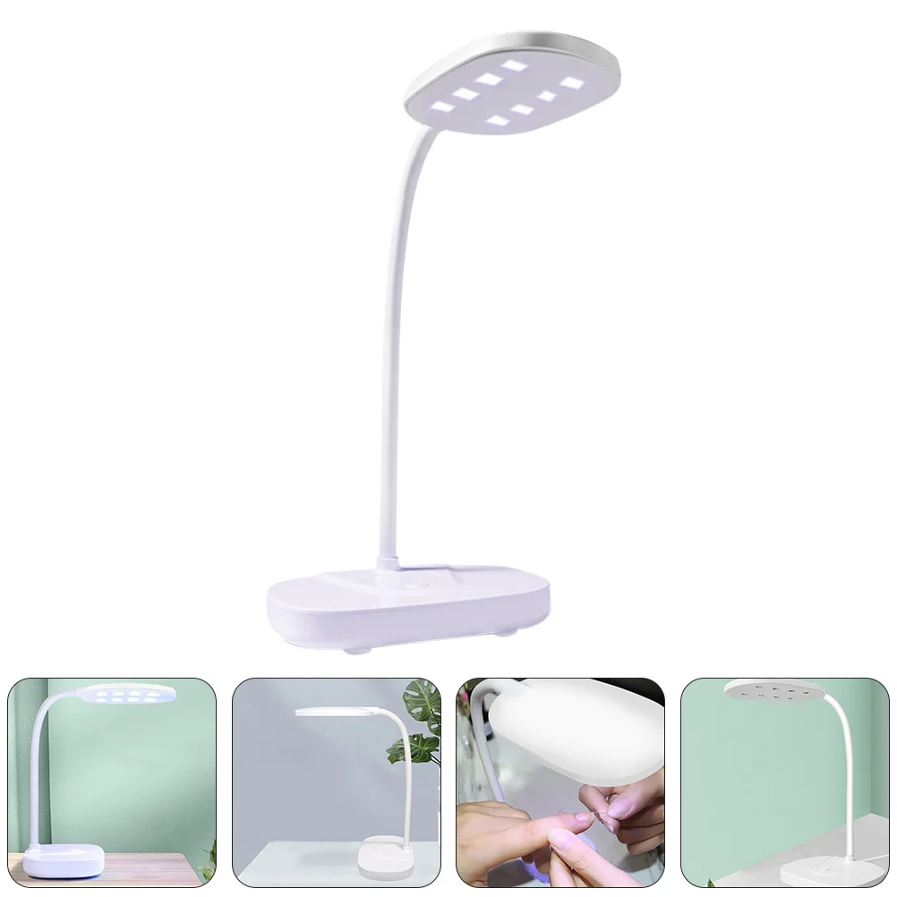 آلة العلاج بالضوء الأظافر المحمولة الصغيرة القابلة لإعادة الشحن، مجفف طلاء الأظافر بالأشعة فوق البنفسجية، أداة مانيكير خفيفة فنية