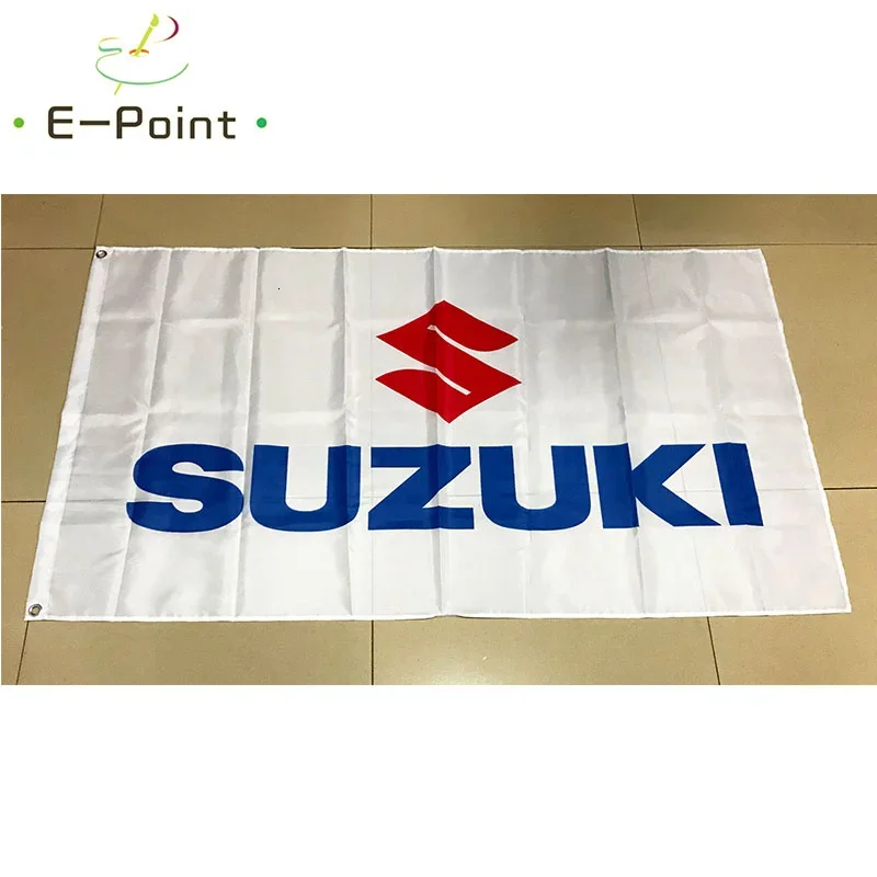 Suzuki Car Flag 2ft*3ft (60*90cm) 3ft*5ft (90*150cm) Size Christmas Decorations for Home Flag Banner Gifts