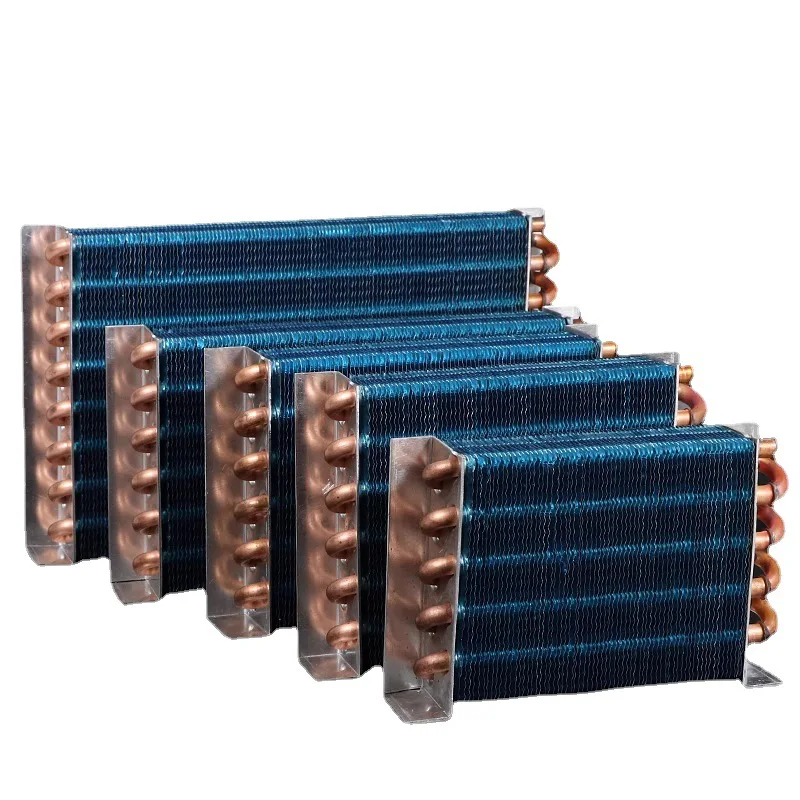 

Customer size air-cooled copper evaporator for refrigeration equipment (fan direct coil fin evaporator)