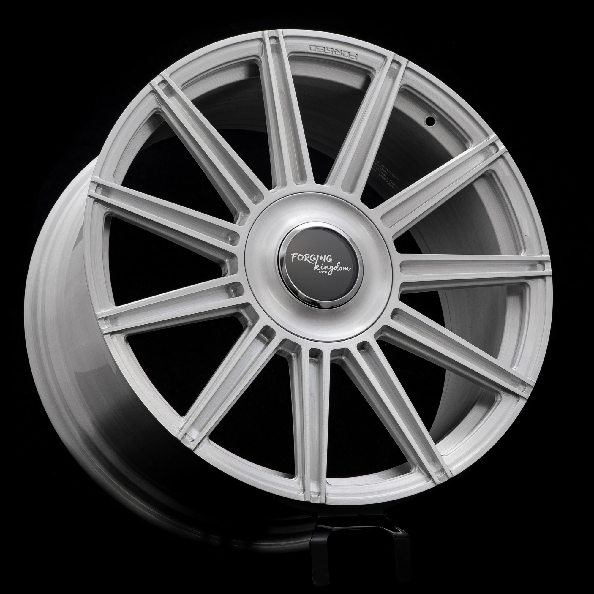 Xianglun High Quality 6061-T6 Forged Aluminum Alloy Wheel Hub 20-26 Inch 5*130/120/112/114.3 PCD 100mm 20mm Bright Black Coating