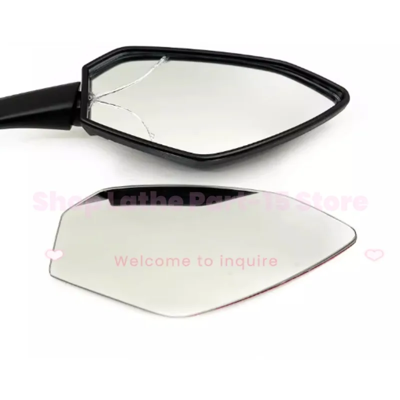 For CFMOTO CF250SR/NK400/GT650 Rearview Mirror Lens Wide-angle Mirror Self-adhesive Type