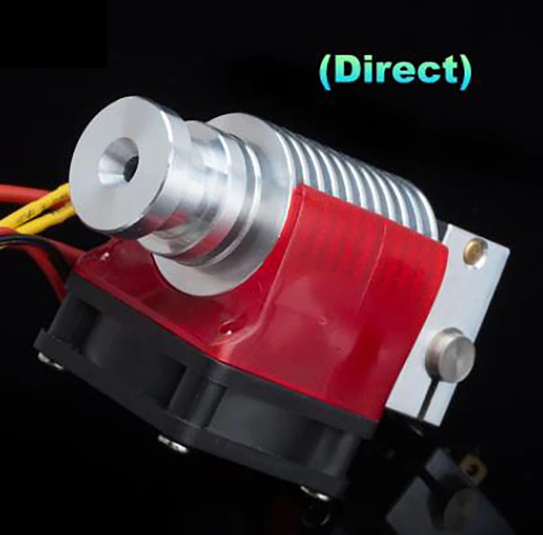 V6 2.85/3.0 مللي متر Hotend 12 فولت/24 فولت عن بعد بوين طباعة J-head Hotend ودعامة مروحة التبريد ل HOTEND لأجزاء الطابعة ثلاثية الأبعاد PT100 #4