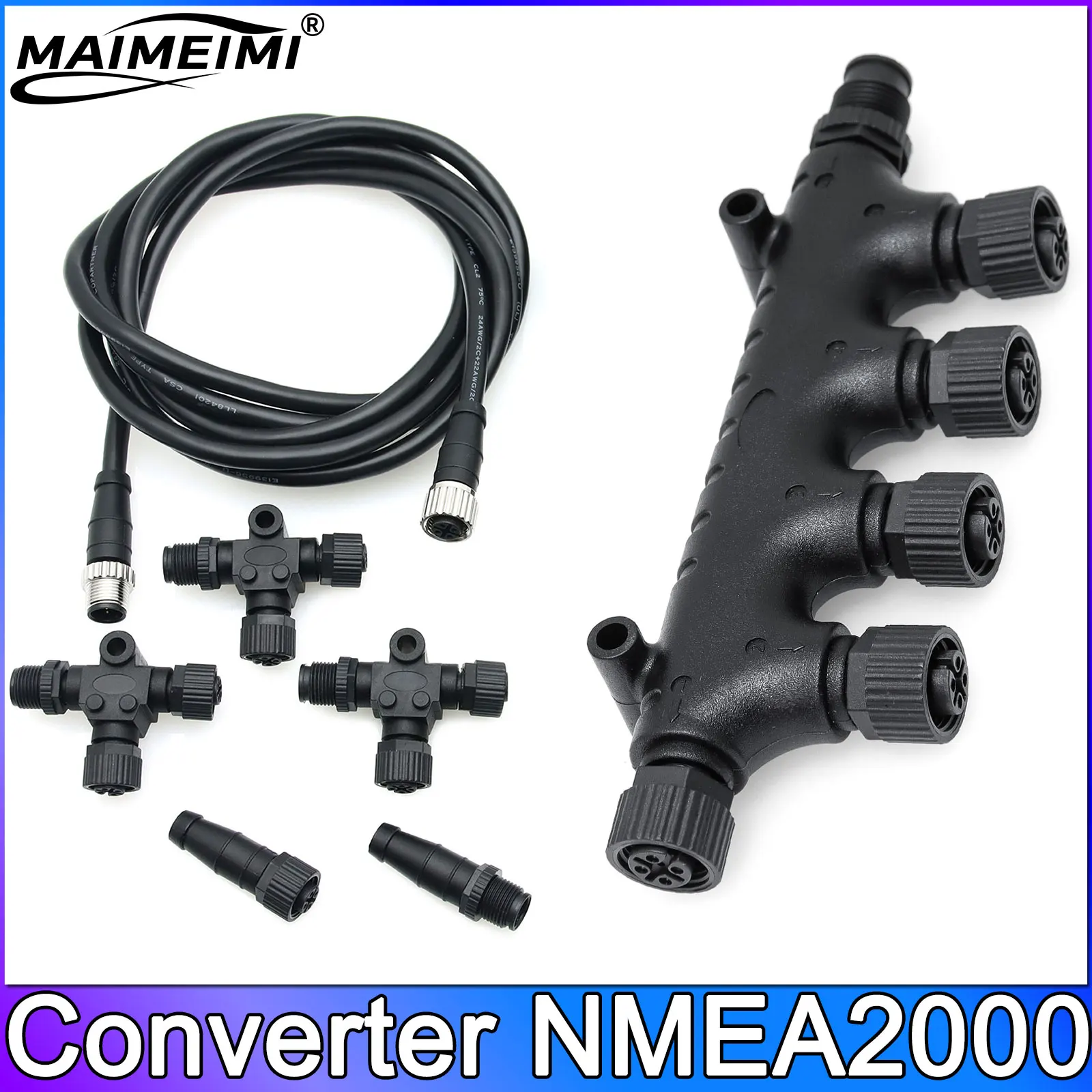 

NMEA2000 Serial-Data Networking of Marine Electronic Devices NMEA 2000 KIT 5PIN NMEA2000 Adapter Cables 0.5m 1m 2m 3m 4m