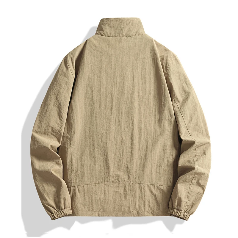New Arrival Autumn Men’s Baseball Jacket, Outdoor Sports Loose Korean‑Style Casual Outerwear Top