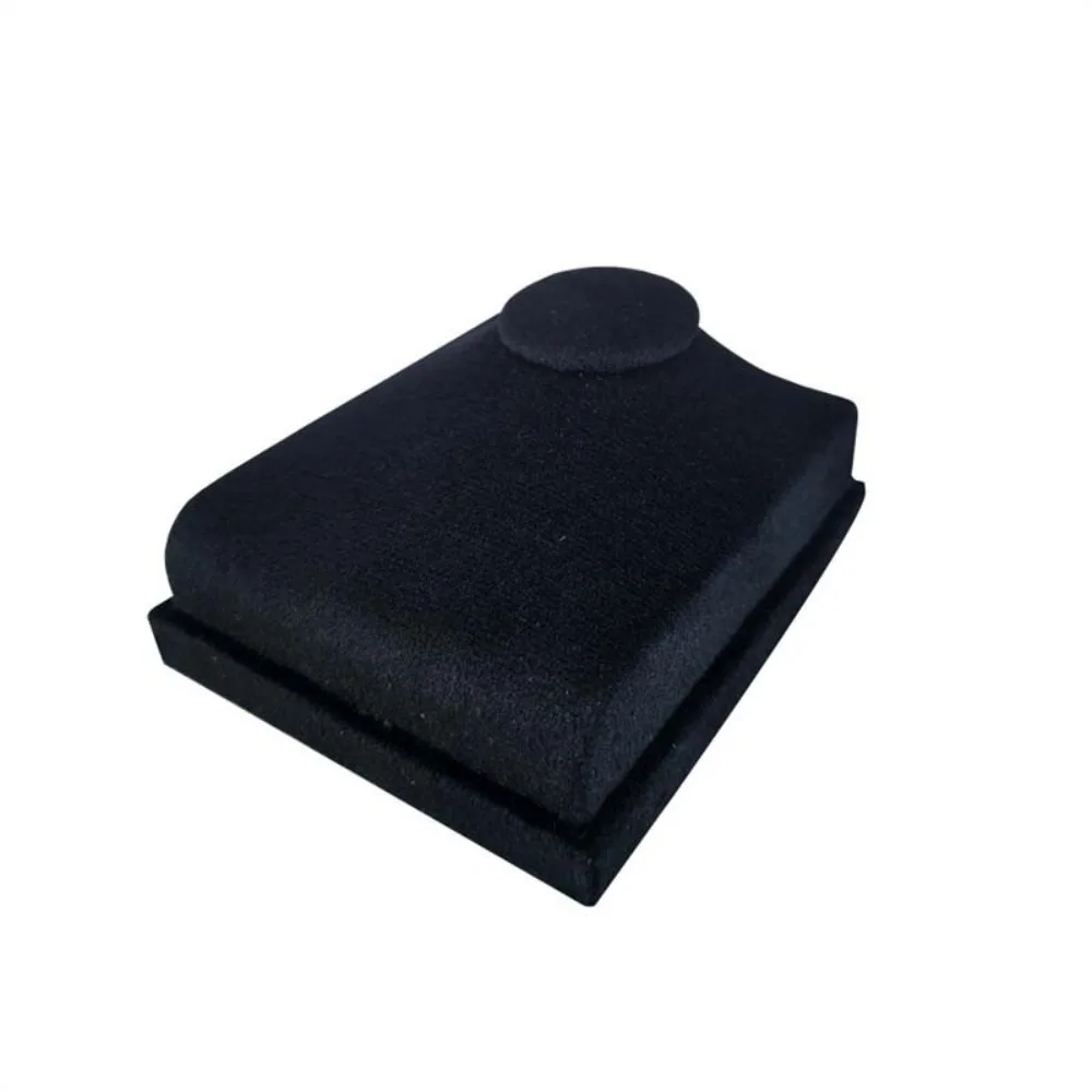 

Миниатюрная подставка для ювелирных украшений в виде шеи, модная бархатная подставка для демонстрации кулонов и ожерелий, эстетичный реквизит для демонстрации украшений