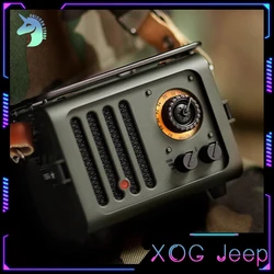 XOG Jeep Wildness Speaker Wireless Bluetooth Speakers Portable Audio Custom Sound Radio High Quality Rtro Video Outdoor Speakers