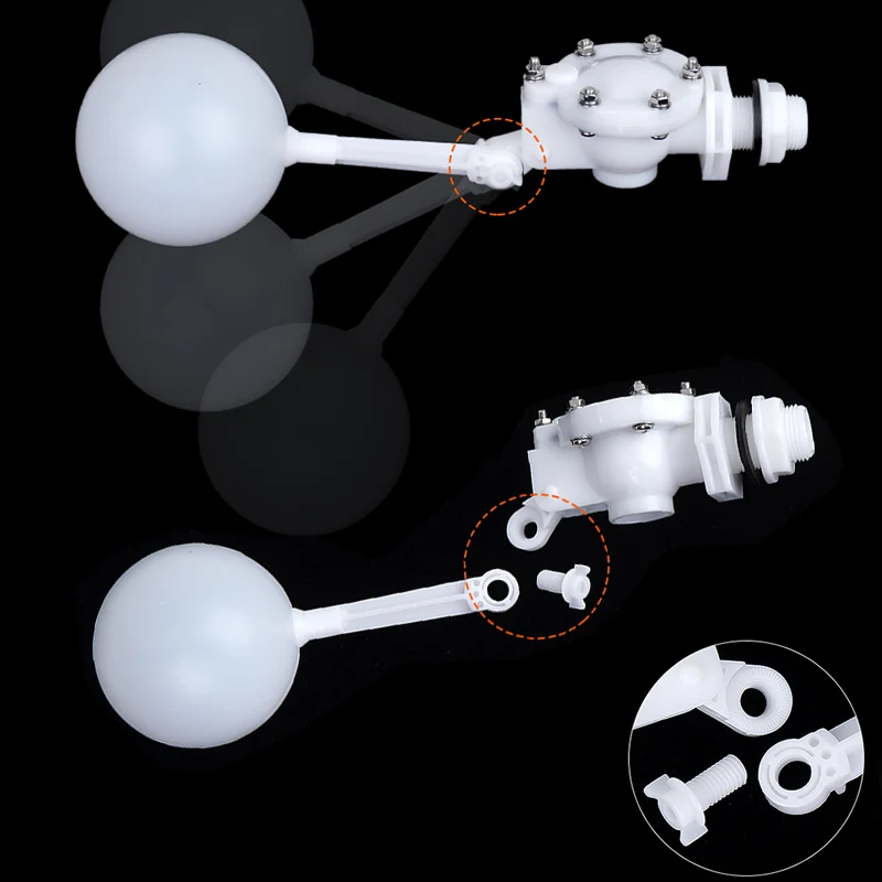Válvula flotador 3/4 pulgada llenado automático fuente agua gatos perros - imagen 3