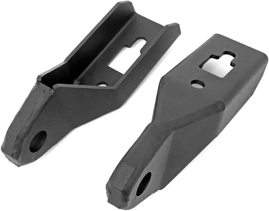 

Tow Hook Shackle Mounts Kit for Ford F-150 Trucks 2009-2020, Black - Heavy-Duty Off-Road Accessory