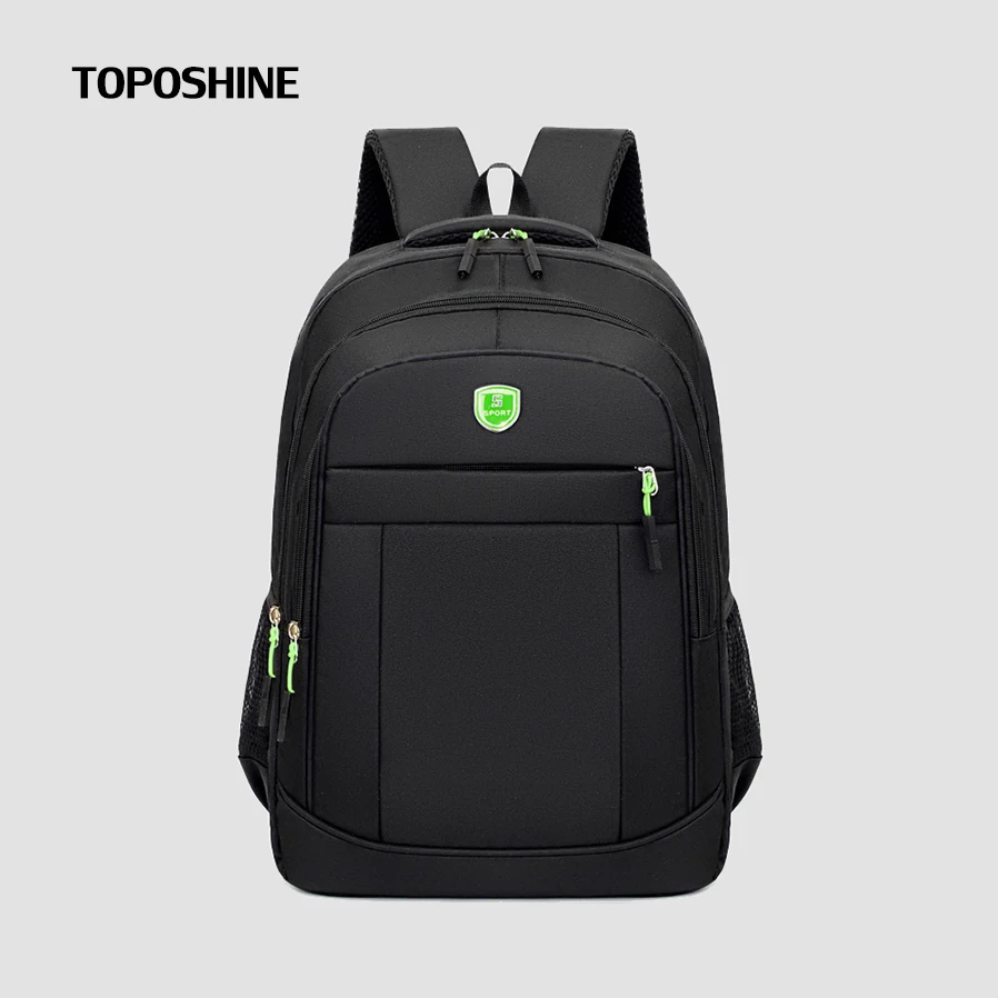 

Toposhine Waterproof School Backpack For Teenage Boys Oxford School Bag Travel Back Pack Large Size Wear-resistant Commuting Bag