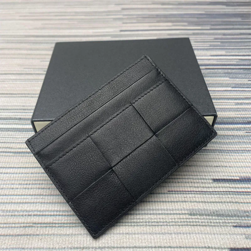 Genuine Leather Card Holder for men Slim Business/Credit Card bag Thin Small Card Case Wallet for Women Cardholder Kartenbeutel