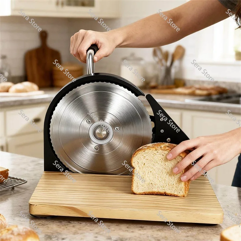 Bread Slicer - Manual, Adjustable Thickness, Bakery Supplies Bread Slicer Toast Slicer