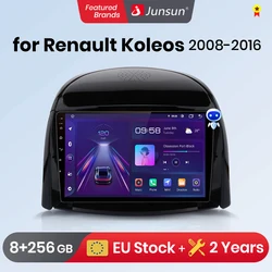 Junsun V1 Plus Autoradio Voor Renault Koleos 2008 - 2016 Draadloze Carplay Android Auto Intelligente Systemen No 2 Din 2din Dvd