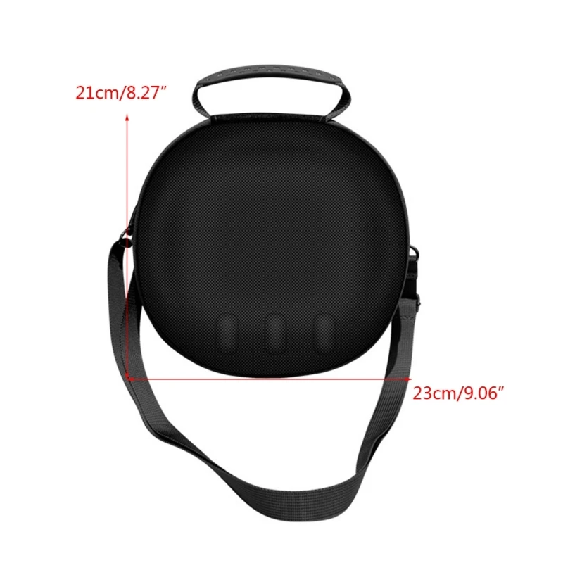 صندوق الواقع الافتراضي لـ Quest 3 حقيبة واقية EVA محمولة للتخزين الصلب حقيبة حمل للسفر لملحقات Quest 3