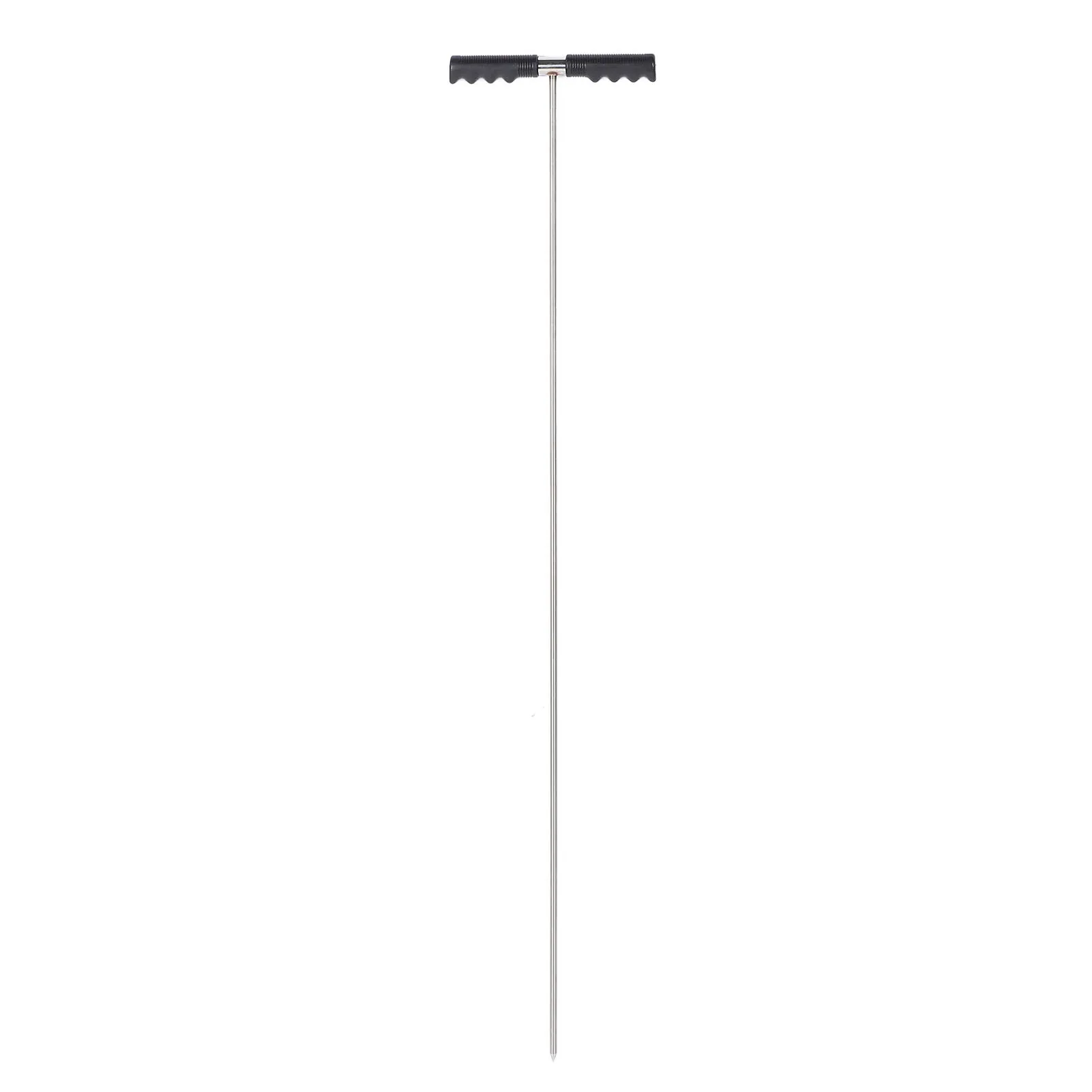 

Stainless Steel Soil Probe 32 to 48 Inch Adjustable Ground Probe Rod for Locating Septic Tank Underground Pipes soil compaction