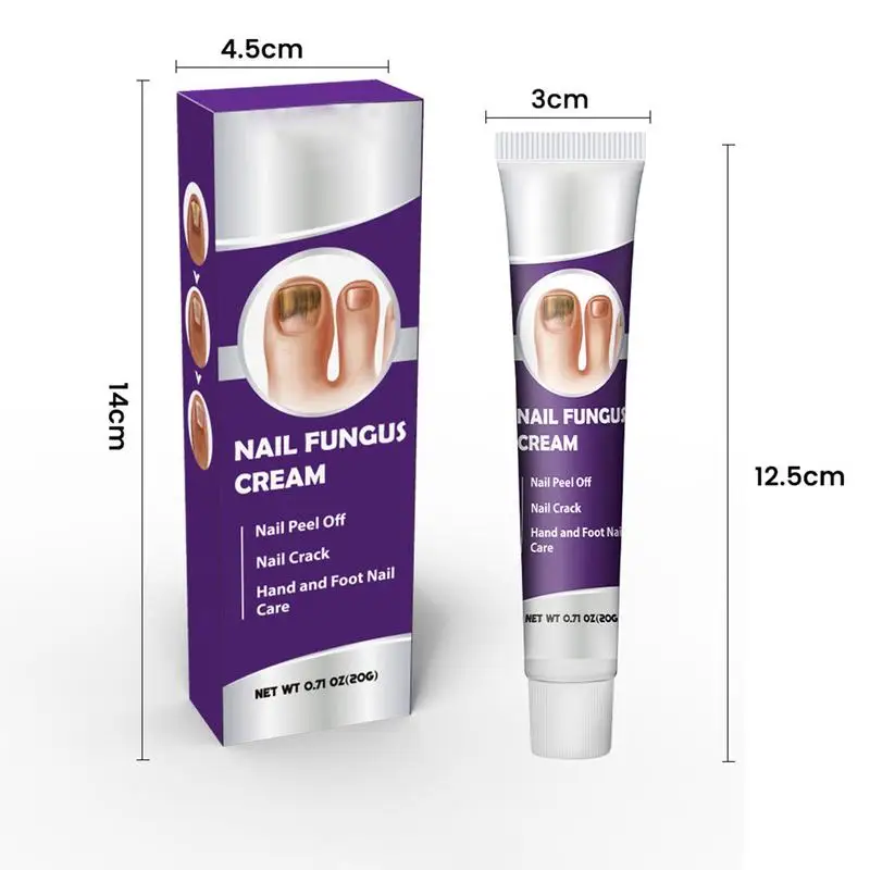 Nail Repair Cream Nail Ointment Toenail Strengthener Promotes Healthy Growth Gentle Nail Strengthening Targets Splitting Weak