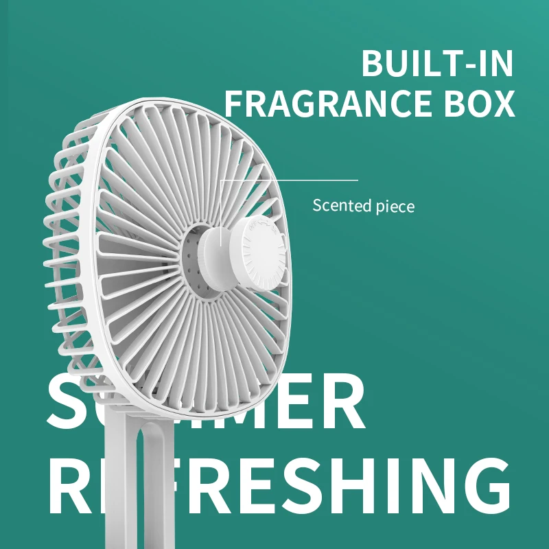 พัดลมตั้งโต๊ะขนาดเล็กชาร์จไฟได้แบบ USB ขนาดเล็กพัดลมระบายความร้อนตั้งโต๊ะปรับความเร็วได้3ระดับสำหรับบ้านห้องนอนสำนักงานบ้าน