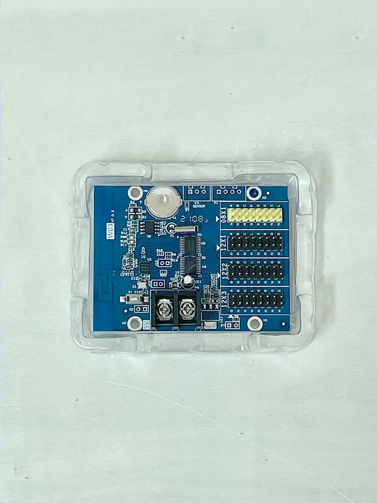 Painel LED de cor única para celular, cartão de controle WiFi, tela LED, Pixel Display, porta USB, HUB08, HUB12 Motherboard, HD-W03