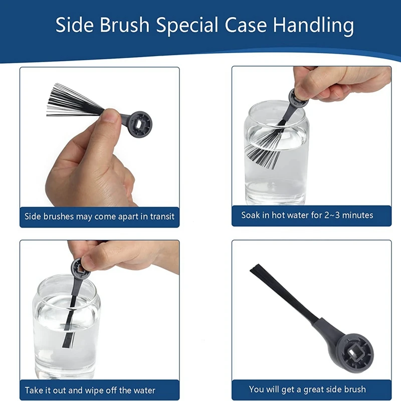 ملحقات مكنسة المرشح ، قطع غيار لروبوت Shark AI ، AV2501AE ، AV2502AE