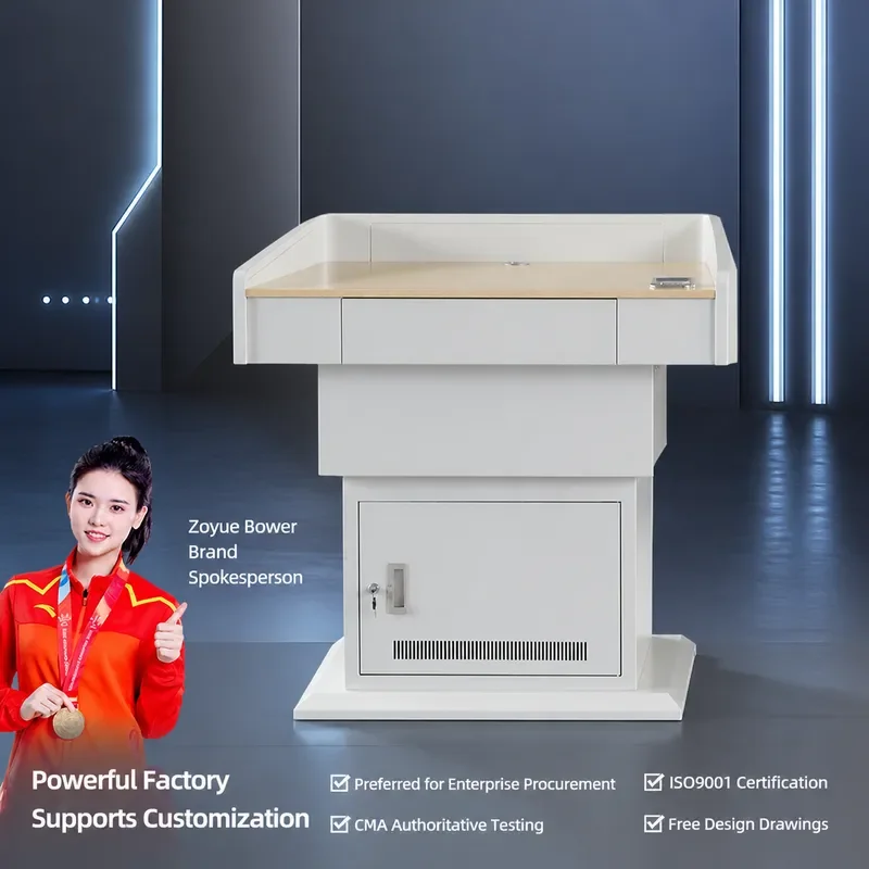 for Multimedia Podium Smart Lifting Lectern for School Classroom Teacher Speech Conference Room Multifunctional Lectern