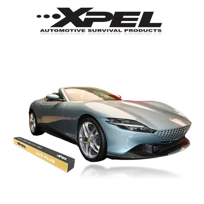 

xpel PPF Прозрачная глянцевая защитная пленка для автомобильной краски Премиум-базовый материал ТПУ (настоящий PPF) 1,52 м * 15 м/1 рулон