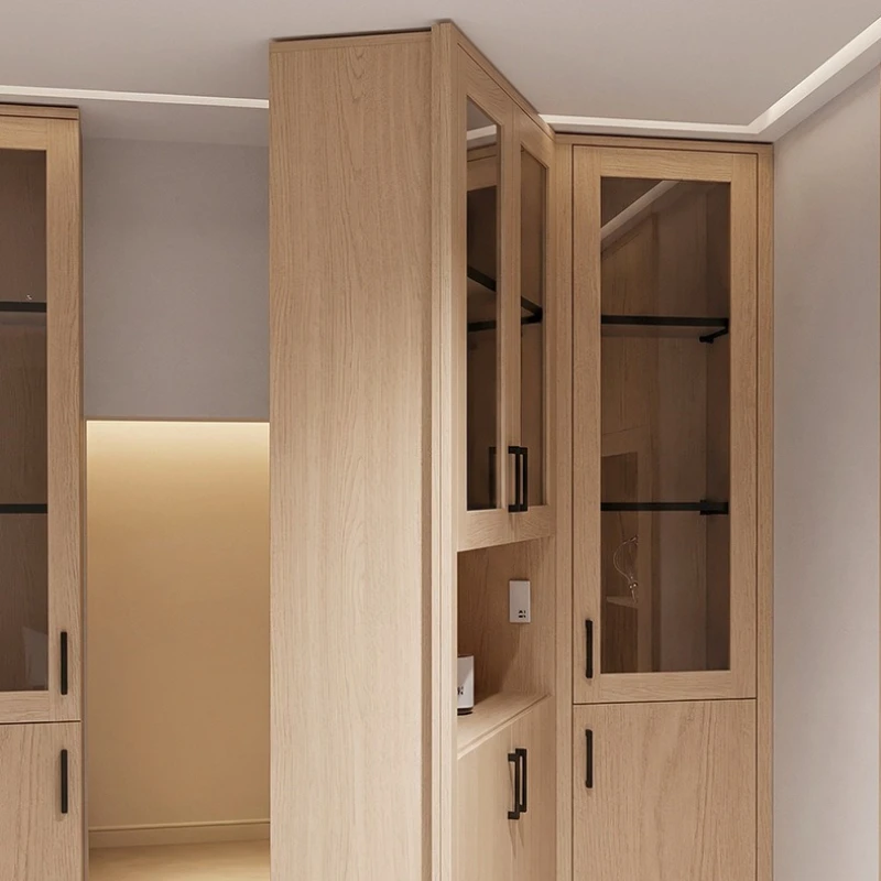 

Electric rotating secret room cabinet, intelligent hidden locker