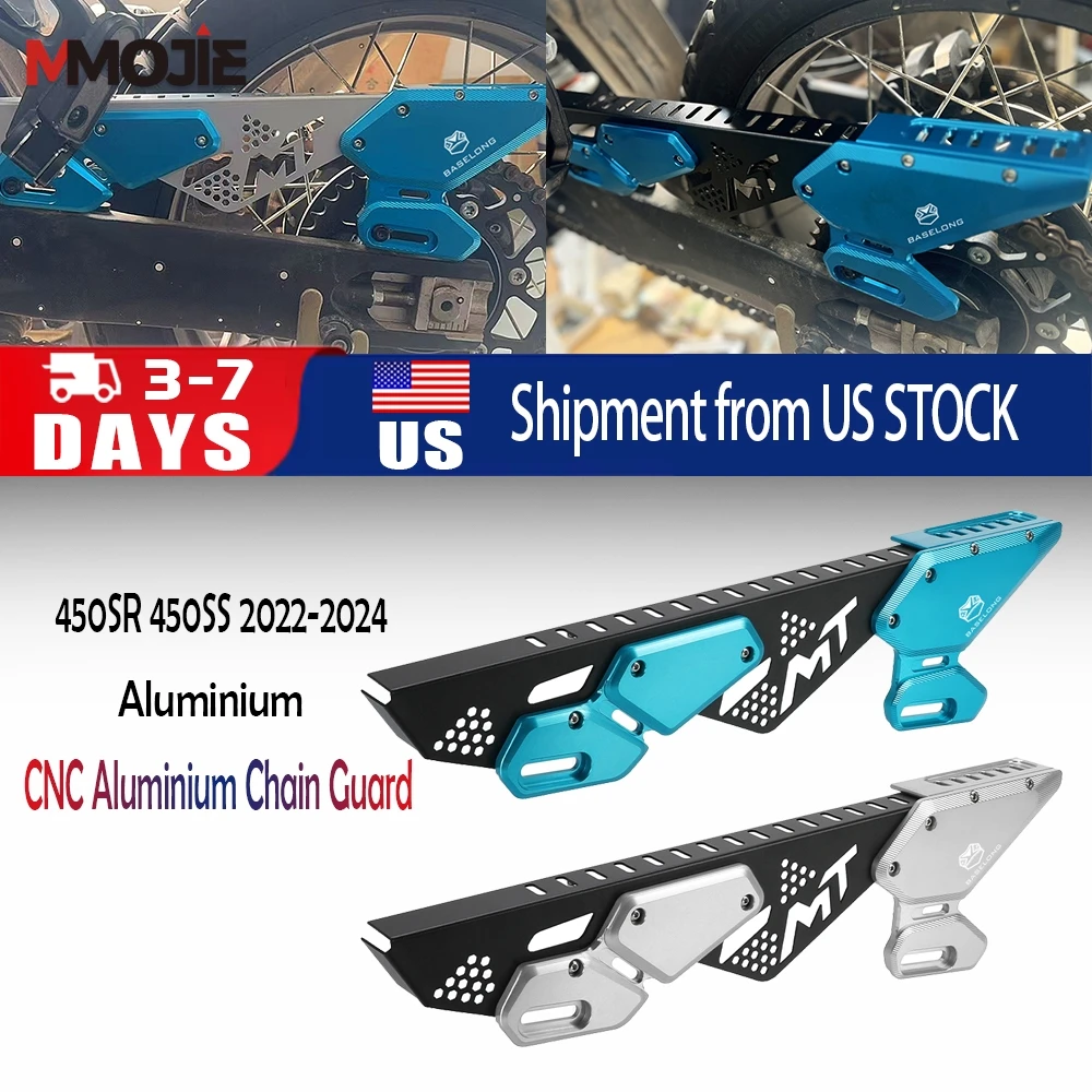 

ДЛЯ CFMOTO 450MT Защитная крышка цепи Защита цепи Алюминиевые аксессуары с ЧПУ Ibex MT 450 2024 2025 2026 450-MT mt Мотоцикл