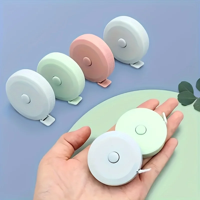 Nordic style portable tape measure, cute small ruler, soft ruler, portable measurement, three measurements, mini leather tape me