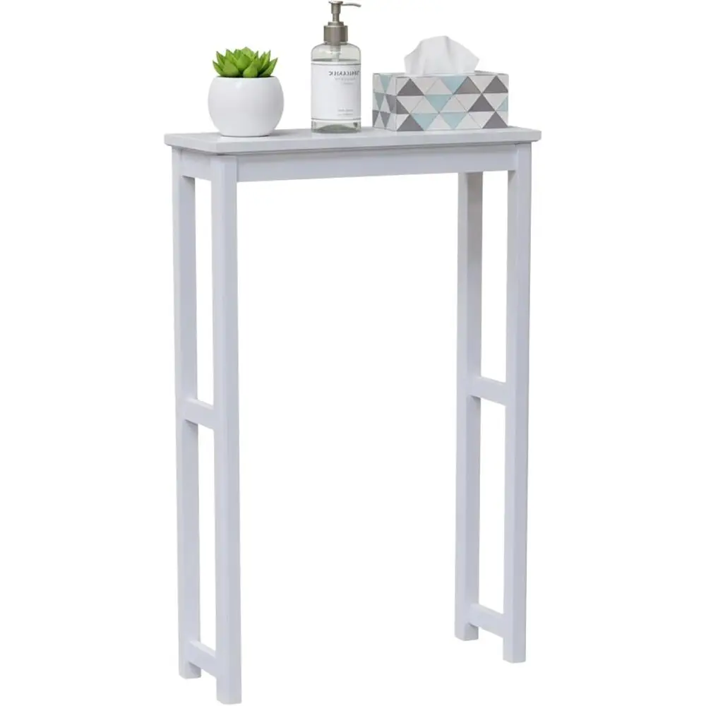 Over-the-Toilet Storage Shel – 27 W x 37 H Space Saver Rack with Single Open Shel for Towels & Toiletries – Minimalist Design &