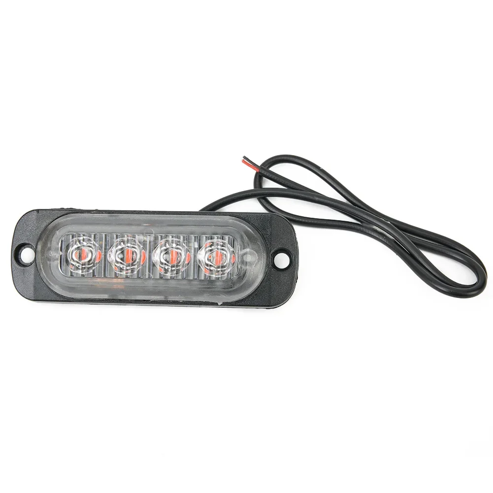 4LED Working Light Car 36W Urgent Plastic Transparent Kit Truck Warning Working 12V-24V Accessories Replacement