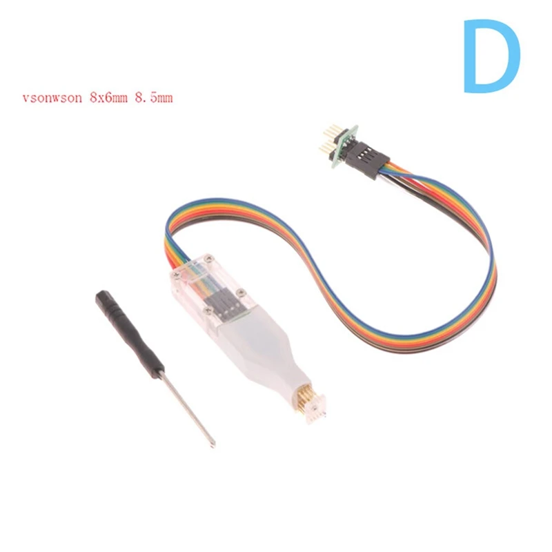 1Pcs Wson Chip Download Burn Write Probe Spring Needle Flash Eeprom Chip Burner Cable