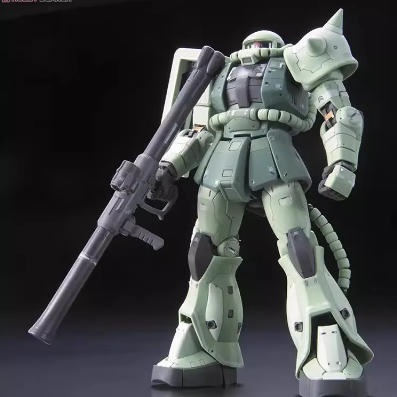 BANDAI Bandai Assembled Model RG04 Mass Production Zagu II Green Zagu Gundam-15 years old and above