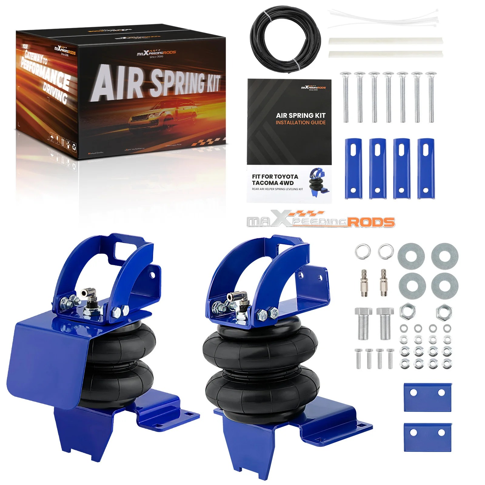 

In Stock Air Spring Air Bellows Air Spring Bag For Toyota Tacoma Pre-Runner 2WD ONLY 2005 - 2020 For All 4x4 Models