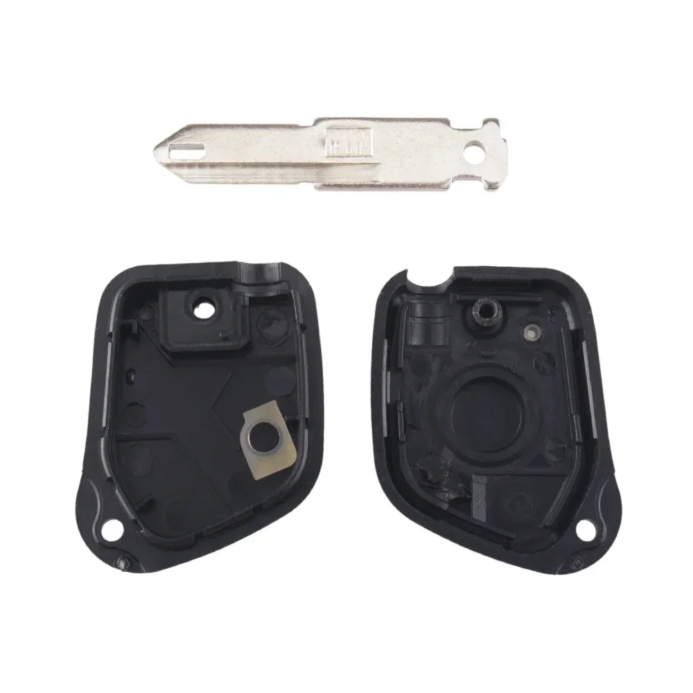 KEYYOU 1 Button Car Remote Key Shell Case For Peugeot 106 205 206 306 405 406 With Uncut Blade Replacement