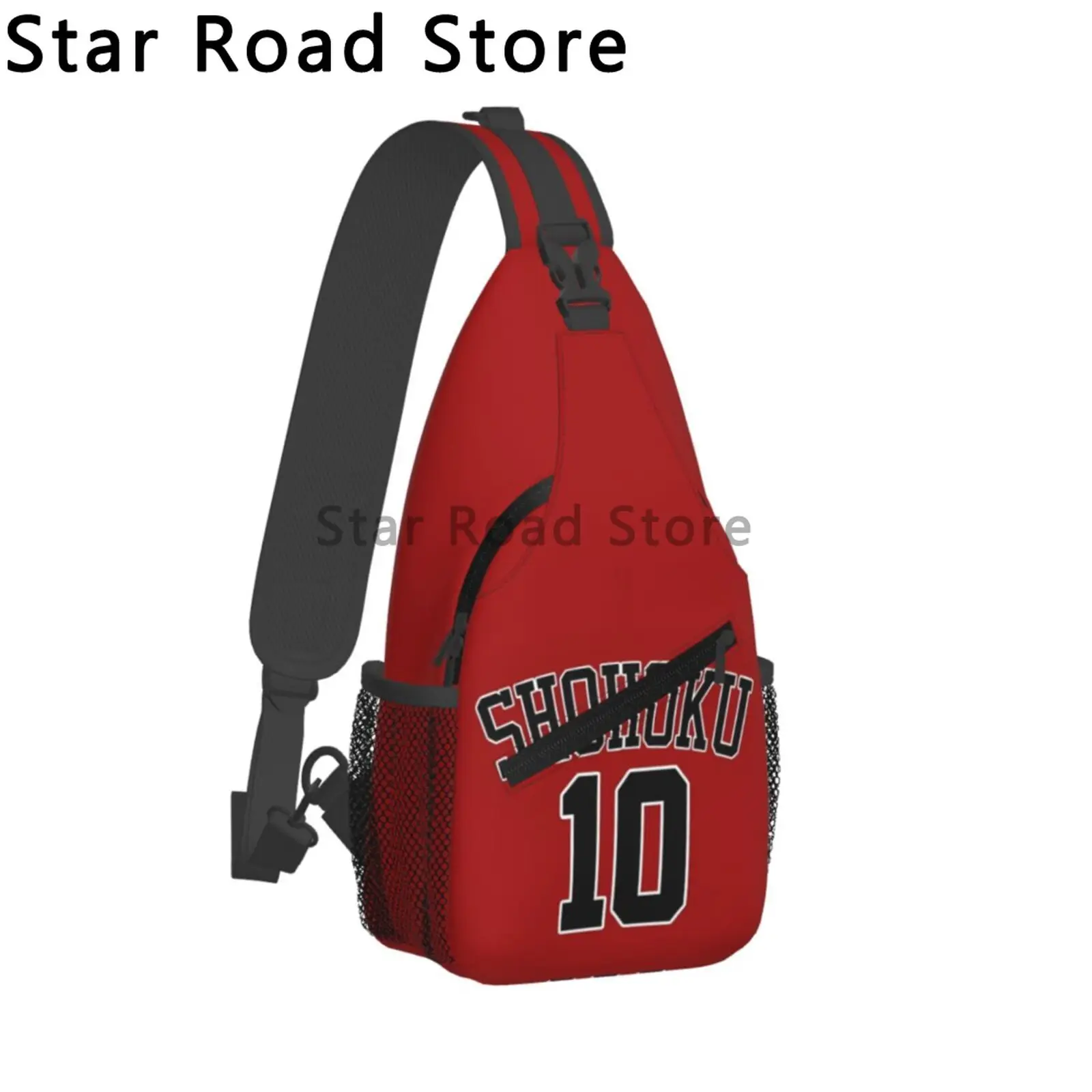 Anime Slam Dunk borsa a tracolla per donna uomo borse a tracolla a tracolla Casual zaino a tracolla borsa a tracolla da viaggio escursionismo Daypack