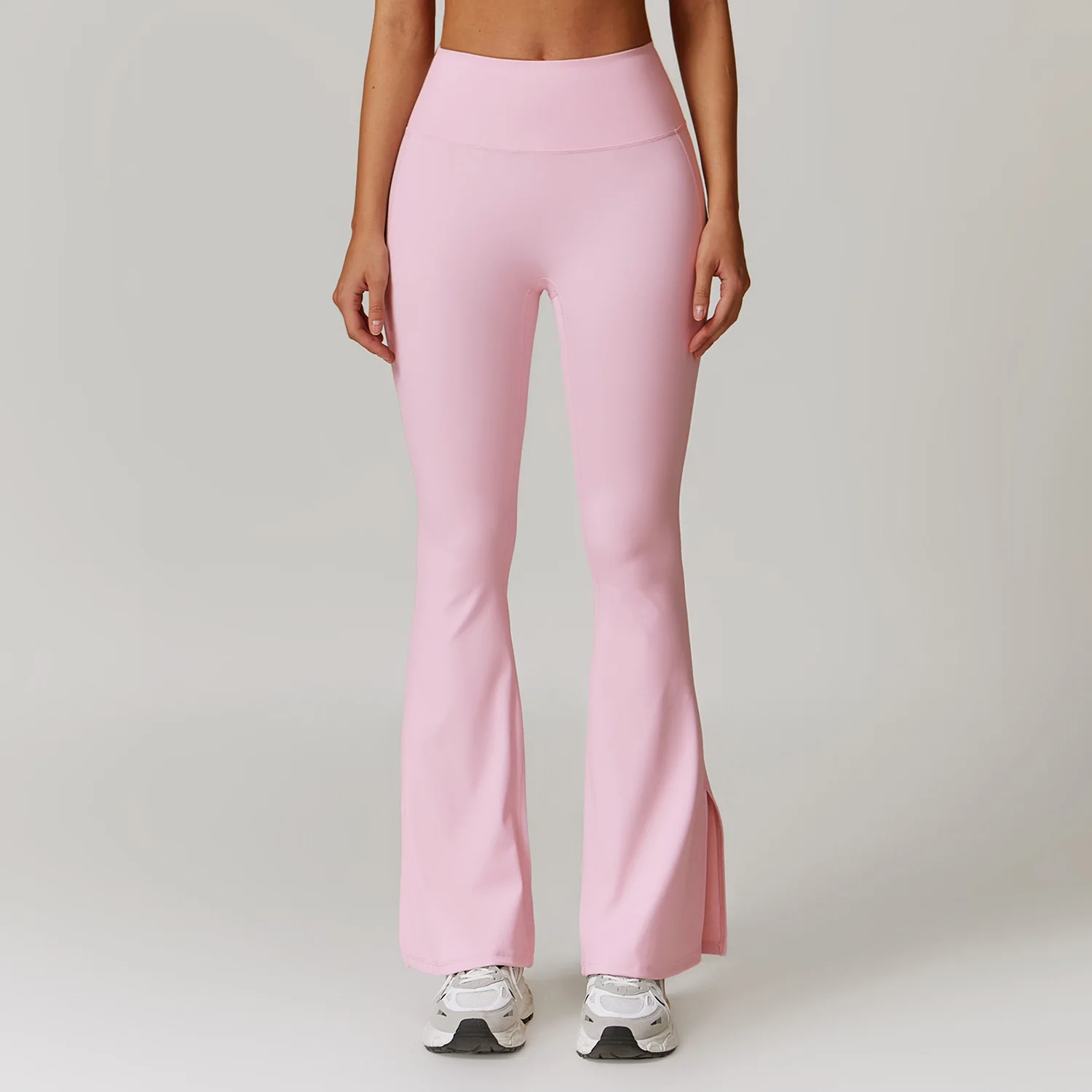 Fitness Bell-bottoms Leggings sportivi da donna Leggings da Yoga a vita alta palestra Jogging Quick Dry Push Up pantaloni Slim pantaloni da donna a gamba larga