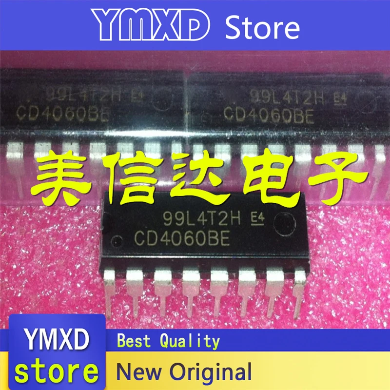 2 шт./лот, новый оригинальный подлинный кроссовер для двоичного счетчика CD4060BE DIP-16, в наличии