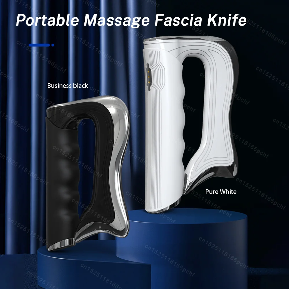 

Electric Fascia Knife Muscle Stimulate Body Scraping Massager Relaxation Microcurrent Vibration Guasha Knife Ems Massager