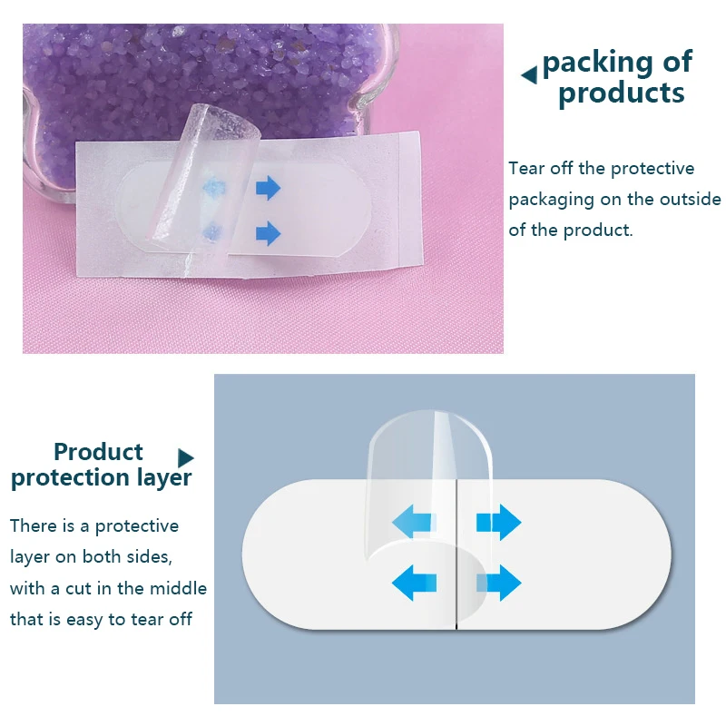 สติ๊กเกอร์ยกกระชับใบหน้าแบบบาง 12 ชิ้น/3 แผ่น ช่วยยกกระชับผิวหน้า ลดเลือนริ้วรอย ผิวหย่อนคล้อย เทปกาวกันน้ำ