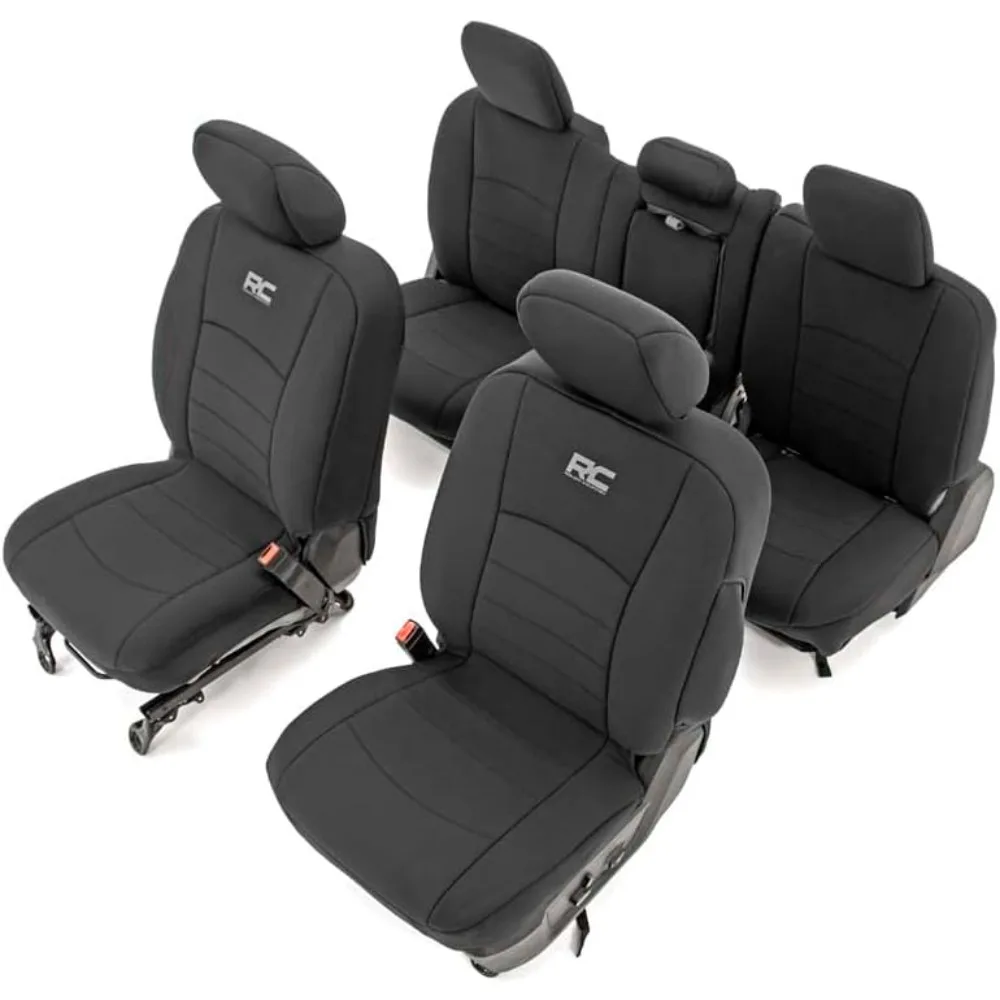 

Прочные водонепроницаемые чехлы на сиденья для моделей Ram 1500 и 2500 г. (2009-2018 гг.) — защита от ультрафиолета, мягкая пена, спереди и сзади