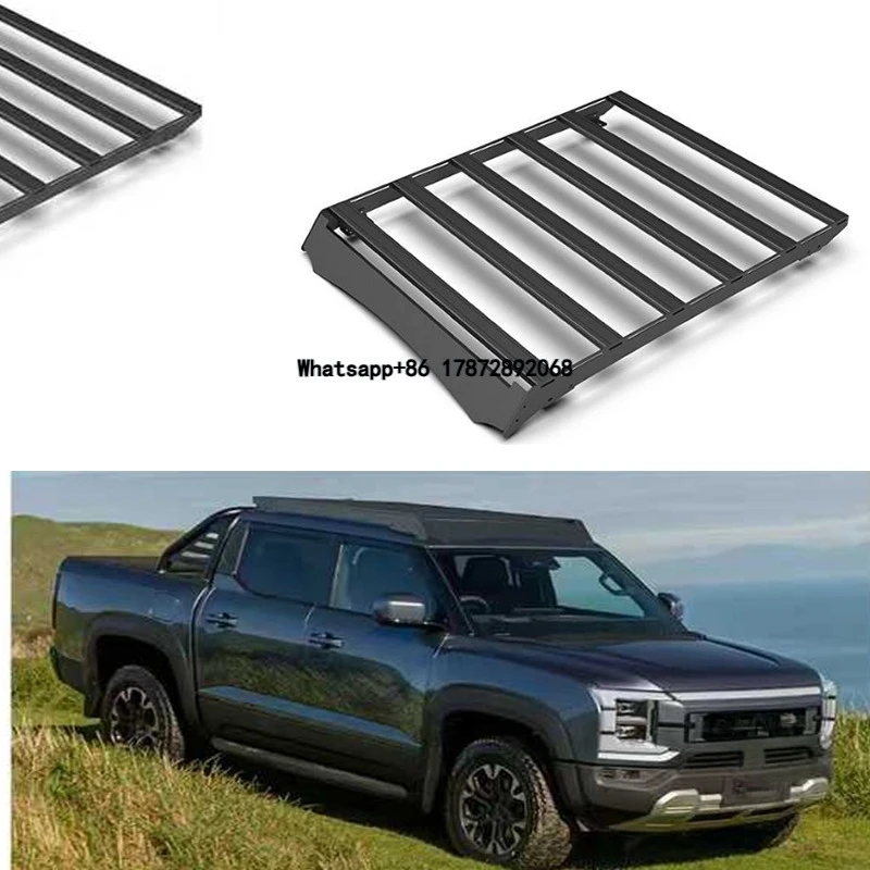 

OEM Pickup Truck Roof Luggage Rack for LC300 LC200 BYD Shark6 Changan Hunter Whole Sale Truck Roof Rack Dodge Car Roof Rav4